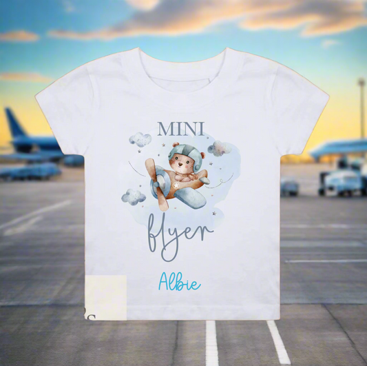 Mini Flyer T-Shirt Blue