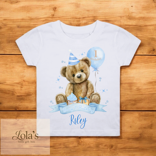 Teddy Bear First Birthday T-Shirt